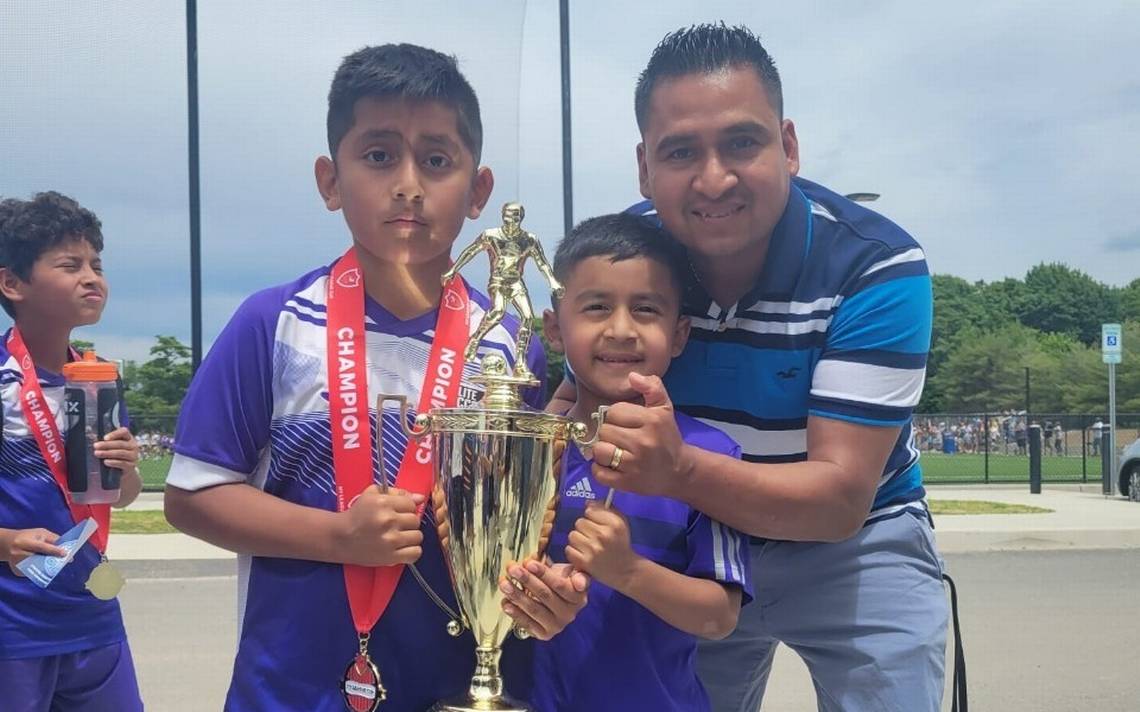 From Cascajal to New York, “Puchigol” inherits his passion for football from his son